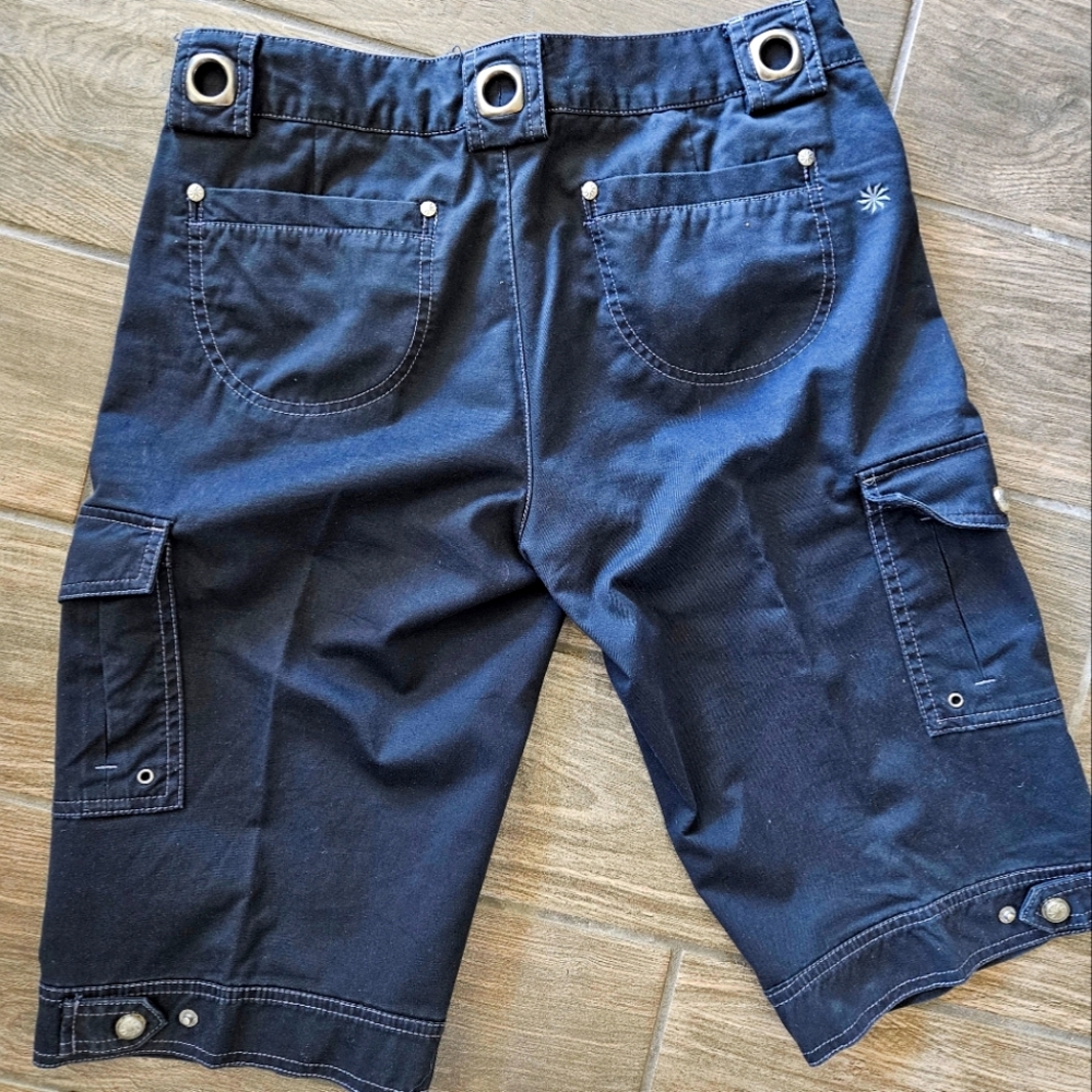 Athleta Black Bermuda Shorts